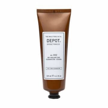 Восстанавливающий скраб для предварительного очищения кожи головы Depot 002 Re-Balancing Cleansing Scrub, 125 мл Восстанавливающий скраб для предварительного очищения кожи головы Depot 002 Re-Balancing Cleansing Scrub, 125 мл