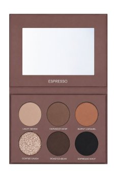 Палетка теней для век Pierre Rene Mocha Mousse Eyeshadow Palette, Espresso, 7.8 г