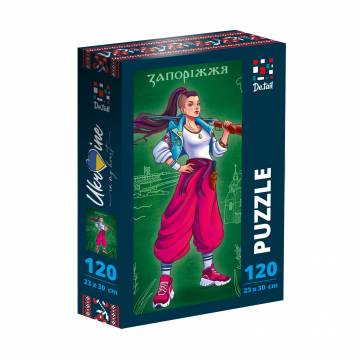 Пазлы De.tail Запорожье, 120 элементов, от 8 лет (DT100-18)
