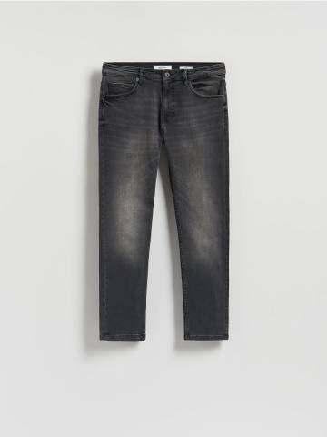 Reserved - Джинси slim із вареним ефектом - чорний - WM866-99J Reserved - Джинси slim із вареним ефектом - чорний - WM866-99J