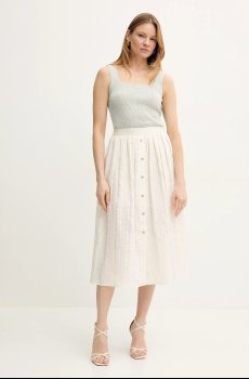 Топ с примесью льна Twinset