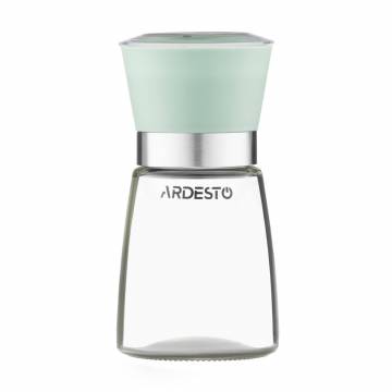 Мельница для соли и перца Ardesto Gemini пластик и стекло, зеленая, 180 мл (AR2101GR) Мельница для соли и перца Ardesto Gemini пластик и стекло, зеленая, 180 мл (AR2101GR)