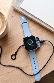 Портативний магнітний зарядний пристрій для Apple Watch - синій