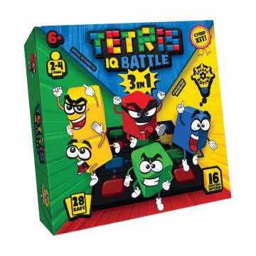 Настольная игра Danko Toys Tetris IQ Battle 3in1, от 6 лет (G-TIB-02U) Настольная игра Danko Toys Tetris IQ Battle 3in1, от 6 лет (G-TIB-02U)