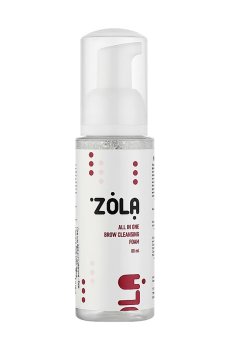 Пенка-шампунь для бровей Zola All in One Brow Cleansing Foam, 80 мл