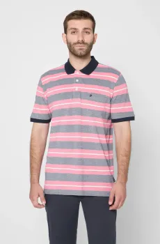 Мужское поло в полоску Разноцветный L Pierre Cardin PC.-C5 21424.2116