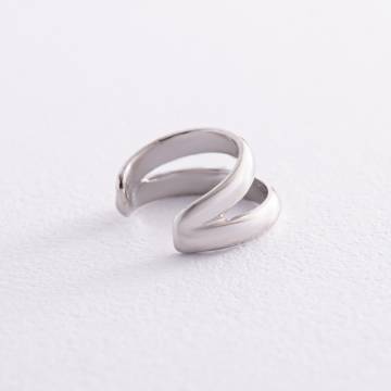 Серебряная серьга - каффа 123297 Серебряная серьга - каффа 123297