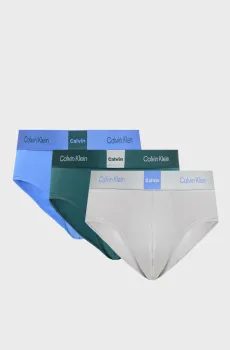 Мужские брифы (3 шт) HIP BRIEF Разноцветный XL Calvin Klein LV00NB4475