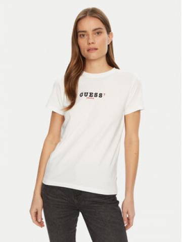 Guess Jeans Футболка W5RI54 J1314 Білий Regular Fit Guess Jeans Футболка W5RI54 J1314 Білий Regular Fit