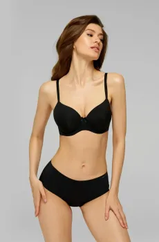Женский черный бюстгальтер Черный 80F MARC&ANDRE W20-1415-RGM-SY