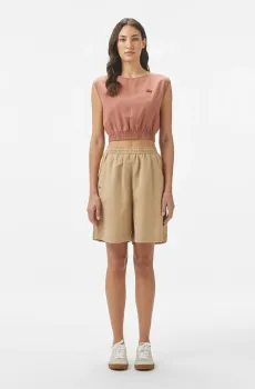 Женские шорты бежевые Бежевый 38 Lacoste FF051902S