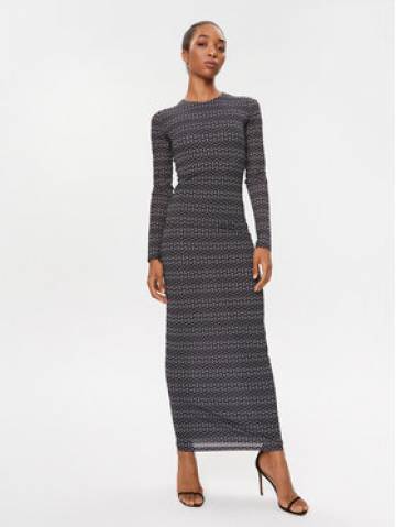 Patrizia Pepe Повсякденна сукня 2A2655/J152 XZ01 Чорний Slim Fit Patrizia Pepe Повсякденна сукня 2A2655/J152 XZ01 Чорний Slim Fit
