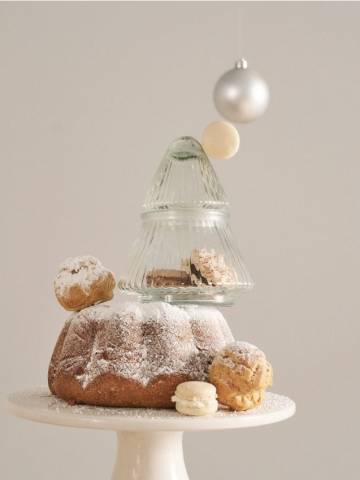 Банка з Кришкою - білий