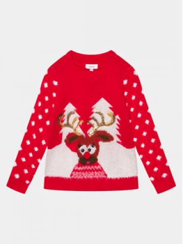 Vero Moda Girl Светр Rudy 10272446 Червоний Regular Fit Vero Moda Girl Светр Rudy 10272446 Червоний Regular Fit