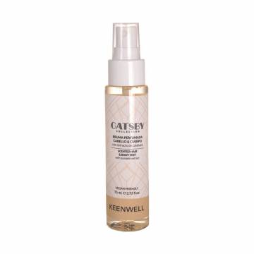 Ароматический увлажняющий спрей-мист для волос и тела Keenwell Gatsby Scented Hair & Body Mist с ниацинамидом, 75 мл Ароматический увлажняющий спрей-мист для волос и тела Keenwell Gatsby Scented Hair & Body Mist с ниацинамидом, 75 мл