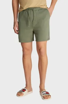 Мужские зеленые шорты FLAG BEACH Зеленый XL Tommy Jeans DM0DM21931