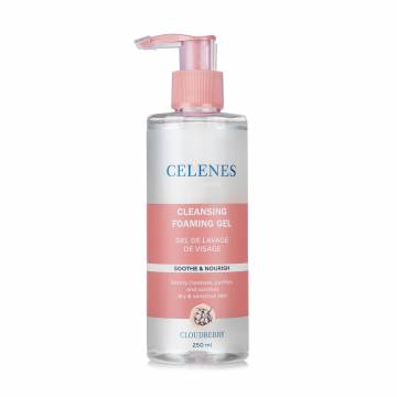 Гель-пенка для умывания Celenes Cloudberry с морошкой, для сухой и чувствительной кожи, 250 мл Гель-пенка для умывания Celenes Cloudberry с морошкой, для сухой и чувствительной кожи, 250 мл