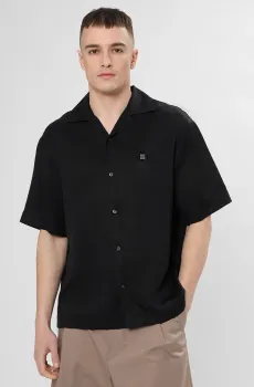 Мужская черная рубашка Черный XXL HUGO 50560593;001