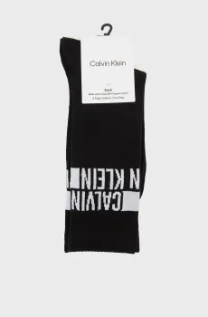 Мужские носки (2 пары) LOGO STRIPE Разноцветный ONESIZE Calvin Klein 701241734