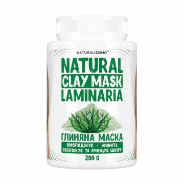 Глиняная маска для лица Naturalissimo Clay Mask с ламинарией, 200 г Глиняная маска для лица Naturalissimo Clay Mask с ламинарией, 200 г