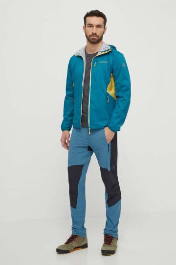 Детский спортивный лонгслив LA Sportiva Beyond цвет серый с принтом P51900999 Детский спортивный лонгслив LA Sportiva Beyond цвет серый с принтом P51900999