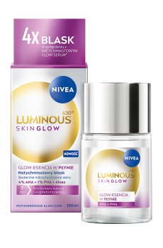Жидкий эксфолиант для лица NIVEA Luminous630 Skin Glow, 100 мл