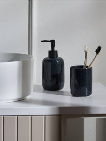 Дозатор для мила - чорний