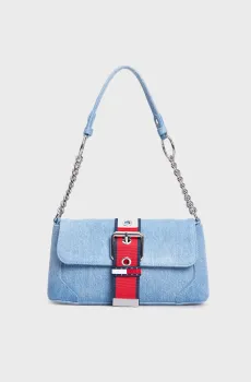 Женская голубая джинсовая сумка TJW IDOL Голубой ONESIZE Tommy Jeans AW0AW16694