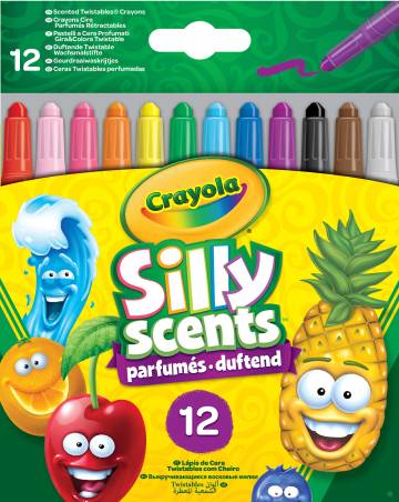 Набір воскової крейди Crayola Silly Scents Твіст 12 кольорів (52-9712) Набір воскової крейди Crayola Silly Scents Твіст 12 кольорів (52-9712)