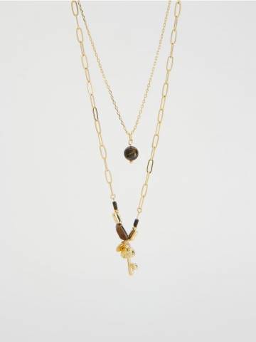 Reserved - NECKLACE - різнобарвний - 354FD-MLC