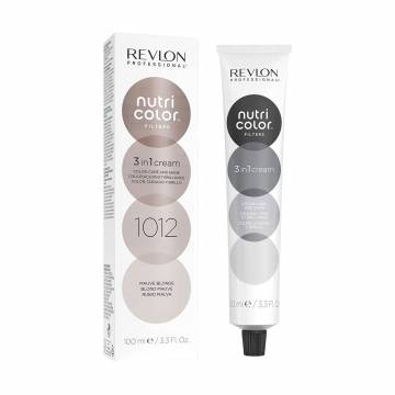 Напівперманентна маска-барвник для волосся Revlon Professional Nutri Color Metal-Ice Toning Filters 1012 Mauve Blond, 100 мл Напівперманентна маска-барвник для волосся Revlon Professional Nutri Color Metal-Ice Toning Filters 1012 Mauve Blond, 100 мл