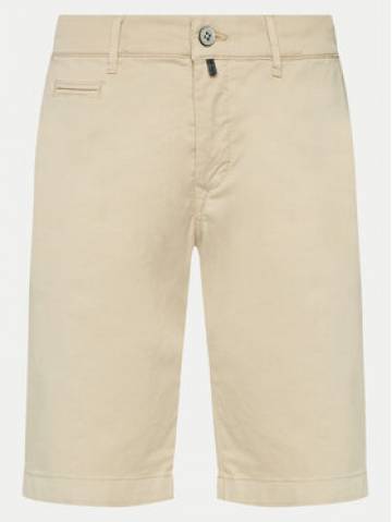 Pierre Cardin Шорти з тканини C3 34770/000/4007 Бежевий Regular Fit Pierre Cardin Шорти з тканини C3 34770/000/4007 Бежевий Regular Fit