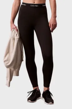 Женские черные леггинсы WO Черный M Calvin Klein LVGWS5L609