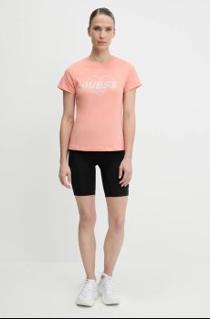 Хлопковая футболка Guess NARCISO