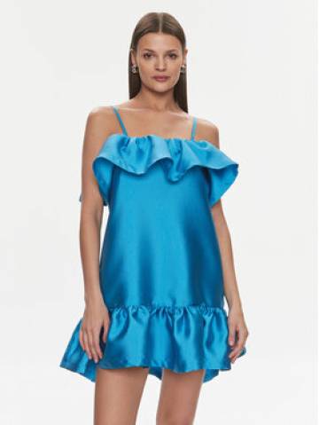 Silvian Heach Коктейльна сукня Vestito Corto GPP24396VE Голубий Regular Fit Silvian Heach Коктейльна сукня Vestito Corto GPP24396VE Голубий Regular Fit