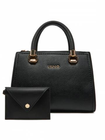 Liu Jo Сумка S Satchel AA5163 E0058 Чорний Liu Jo Сумка S Satchel AA5163 E0058 Чорний