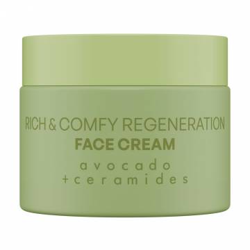 Крем для лица Nacomi Rich & Comfy Regeneration Avocado + Ceramides Face Cream с авокадо и керамидами, 40 м Крем для лица Nacomi Rich & Comfy Regeneration Avocado + Ceramides Face Cream с авокадо и керамидами, 40 м