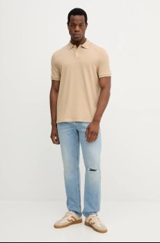 Хлопковое поло Guess