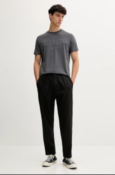 Хлопковая футболка Iceberg