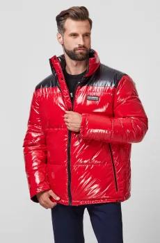 Мужской двусторонний пуховик Разноцветный 46 Karl Lagerfeld 512512.505007;330