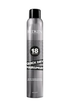 Спрей для мгновенного завершения укладки волос Redken Quick Dry 18 Hairspray сильной фиксации, 400 мл