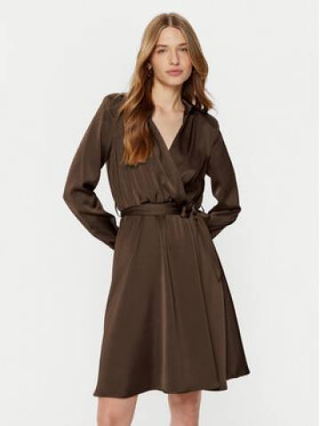 Rinascimento Сукня-сорочка CFC0121838003 Коричневий Regular Fit Rinascimento Сукня-сорочка CFC0121838003 Коричневий Regular Fit