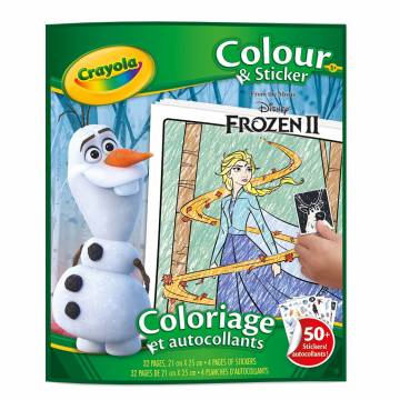 Розмальовка Crayola Disney Frozen (04-5864G) Розмальовка Crayola Disney Frozen (04-5864G)