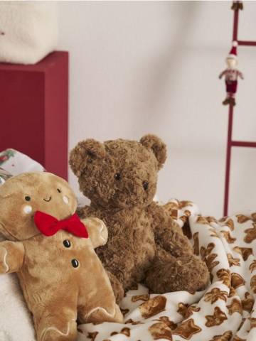 М’яка іграшка ведмедик - коричневий