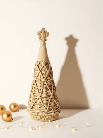 Різдвяна прикраса - бежевий