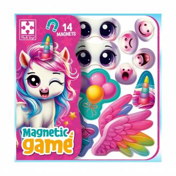 Развивающая магнитная игра Vladi Toys Эмоции Единорожки, от 3 лет, 14 деталей (VT3220-01) Развивающая магнитная игра Vladi Toys Эмоции Единорожки, от 3 лет, 14 деталей (VT3220-01)