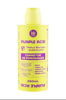 Коректор Lola From Rio Purple Acid Corrector для уменьшения пористости блонда и нейтрализации желтизны, 250 мл