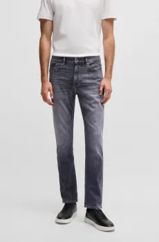 Мужские темно-серые джинсы Серый 33 BOSS 50532606;021