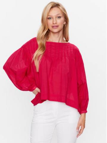 Sisley Блузка 5HO1LQ040 Рожевий Regular Fit Sisley Блузка 5HO1LQ040 Рожевий Regular Fit