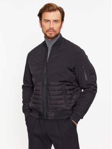 Calvin Klein Куртка бомбер K10K111802 Чорний Regular Fit Calvin Klein Куртка бомбер K10K111802 Чорний Regular Fit